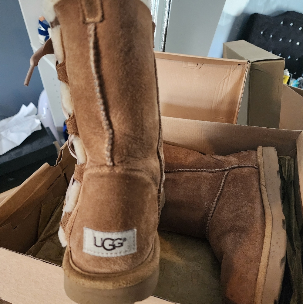 UGG Brown Sheepskin Boots